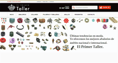 Desktop Screenshot of elprimertaller.com