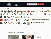 Tablet Screenshot of elprimertaller.com